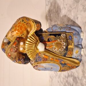 Antique Japanese Porcelain Statue